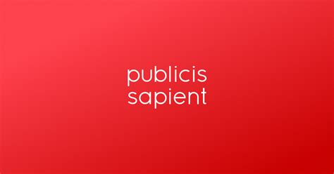 what is publicis sapient|Our Work .